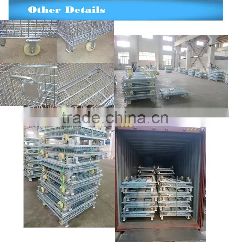 Heavy Duty Stackable Wire Mesh Cage