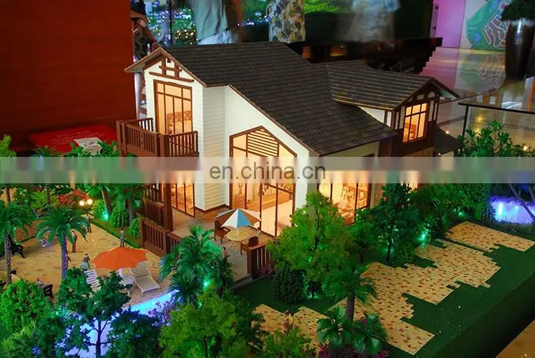 Model Product model miniature house ,handmade architectural villa model