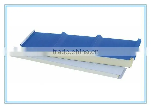 Heat Insulated Waterproof PU Panel Sandwich Supplier
