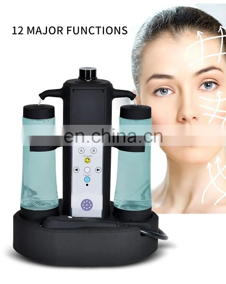 Portable Dermabrasion Hydrogen Machine Pore Cleaner Vacuum Blackhead Removal Hydro Aqua Instrument With Blue Tooth Music System