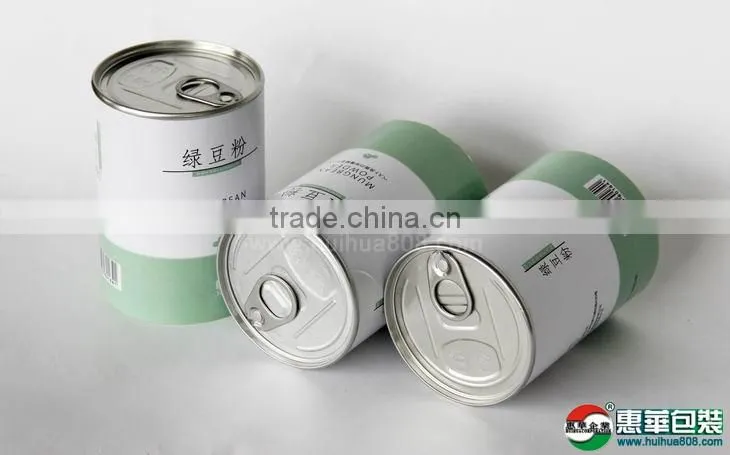 iridescent paper packaging can
