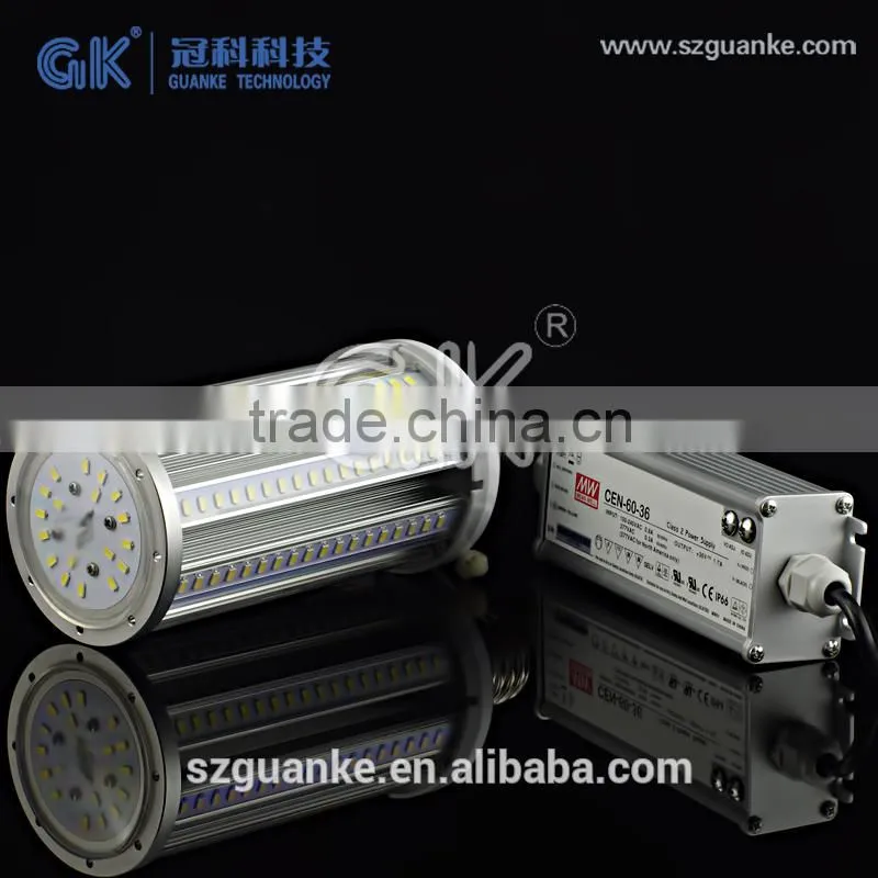 Samsung5630 IP64 LM80 5 years warranty E26 E39 edison mogul base 54W led cobra head street light