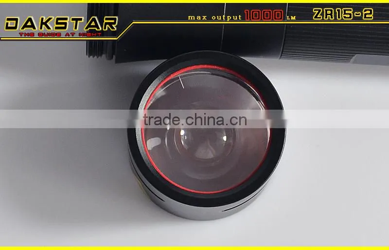 DAKSTAR NEW ZR15-2 XM-L U2 1000LM 18650&26650 Zoom Dimmer Flashlight LED Flashlight