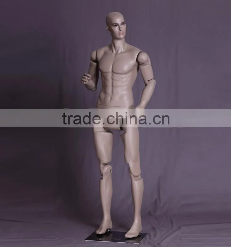 realistic flexible male mannequin