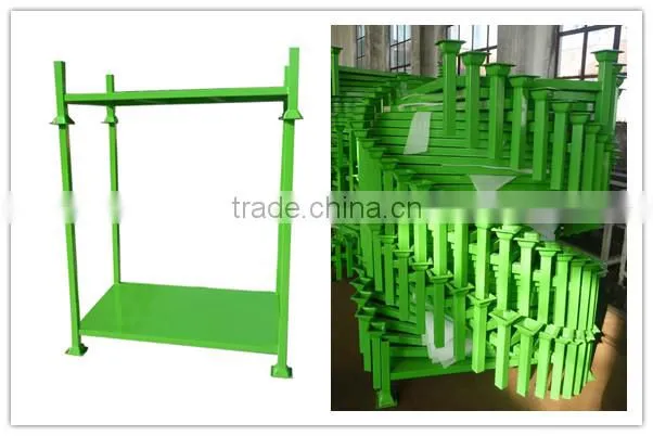 Warehouse used metal stacking mobile the tire rack