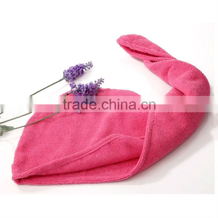 Wholesale Price, hair turban, microfiber hair dry cap