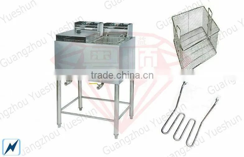 2 tank 2 basket tornado potato deep fryer