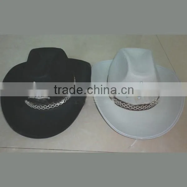 Fashion fedora hat cust om logo band,wool felt fedora hat polyester felt hat promotion hat