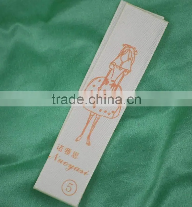 Low price fast Delivery softest printed main label