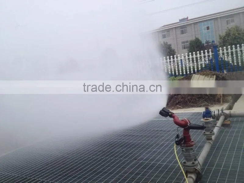 firefighting fire water cannon electric drive and remote control