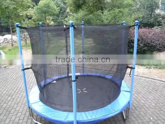 high quality mini trampoline with safety net(inside)