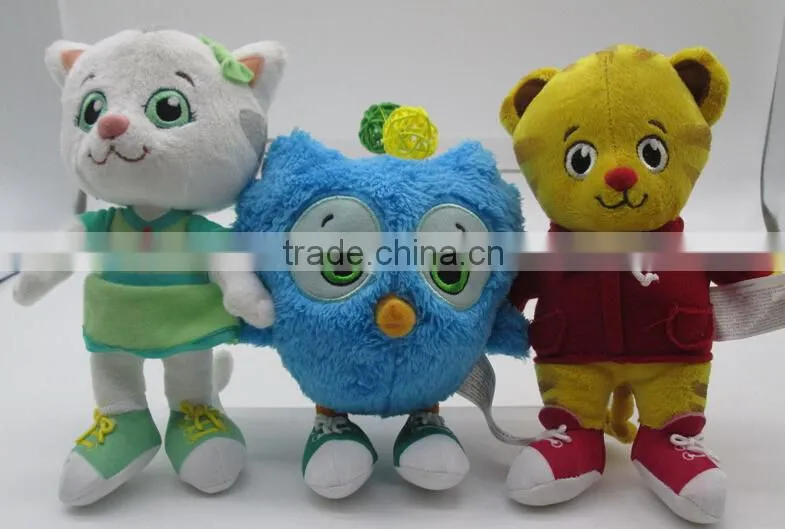oem plush toys/custom plush tiger toys for sale