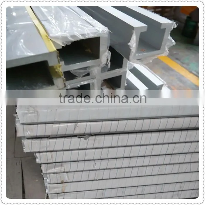 Aluminum framing extrusion profile for modular cleanroom system