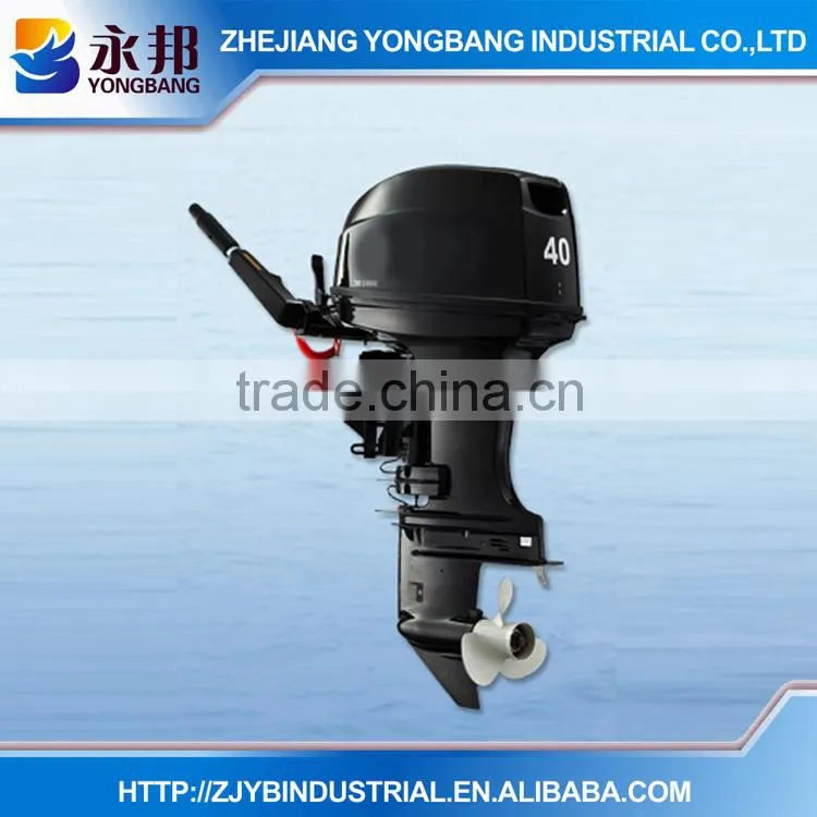 YAMABISI Good Quality YB-T40 BWL Electric Start 2 stroke 40 hp Outboard Motor Long Shaft