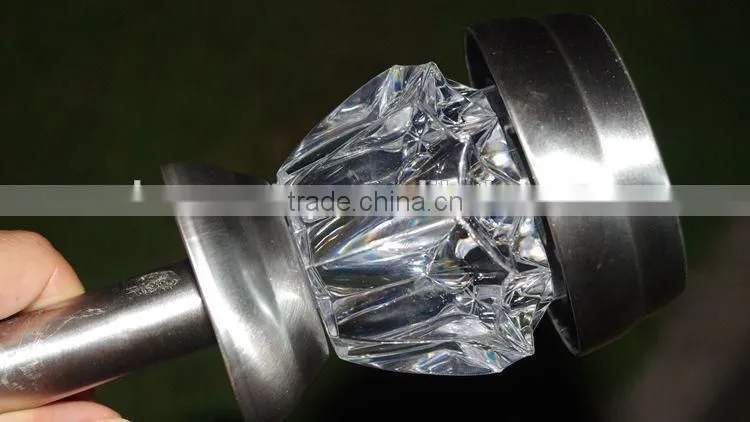 New LED insert light solar lamp stainless steel garden solar