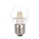360degree LED lighting E27/B22/E14/B15 AC100-140V/AC220-240V G45 led filament bulb Glass body G45 led globe lighting