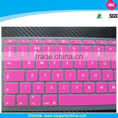 Green recycled laptop silicone protector skins For Macbook air 13" 15"
