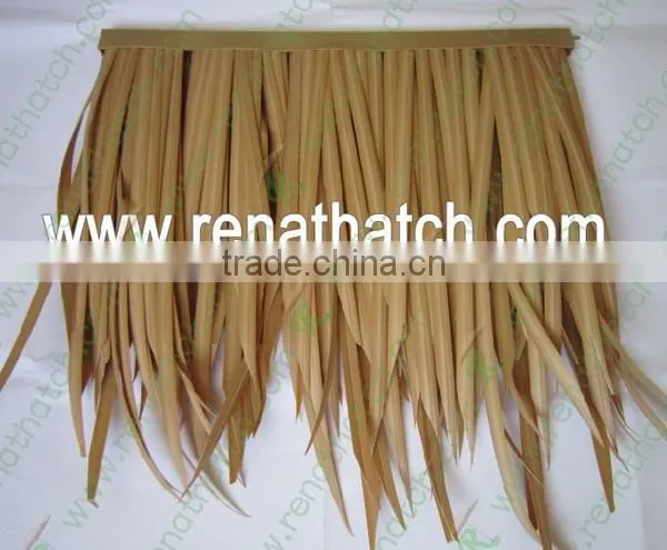 Fire retardant synthetic thatch roof, gazebo