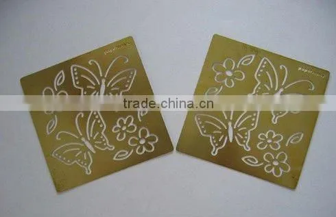 Chemical Etching Flowers