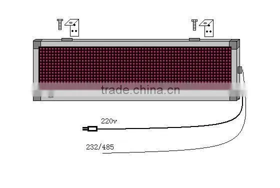 Replacement lcd tv screen HD indoor advertising trailer led module sign