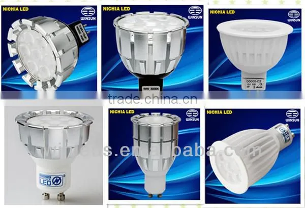CE ROHS led light 8W GU5.3 MR16 led light