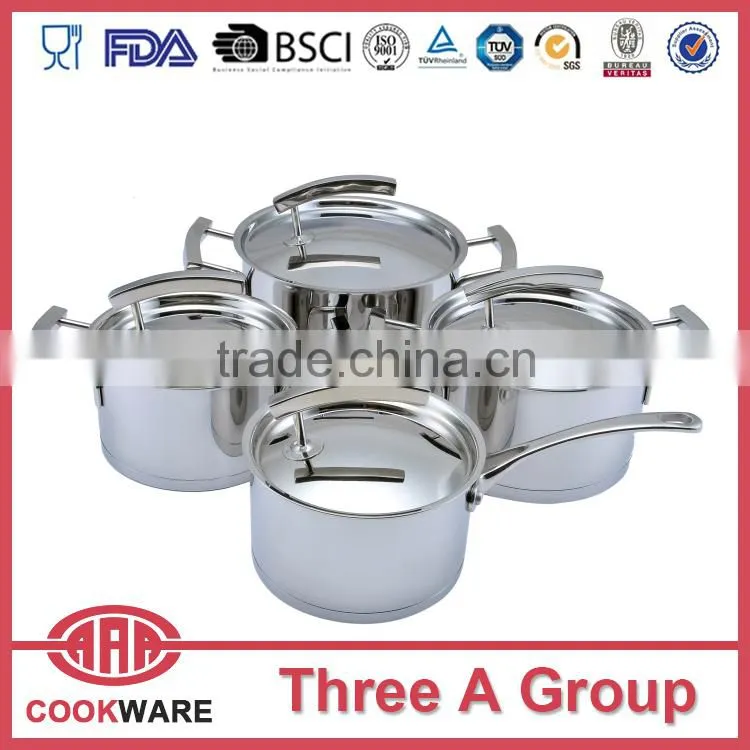 DW 8pc stainless steel kitchen ware