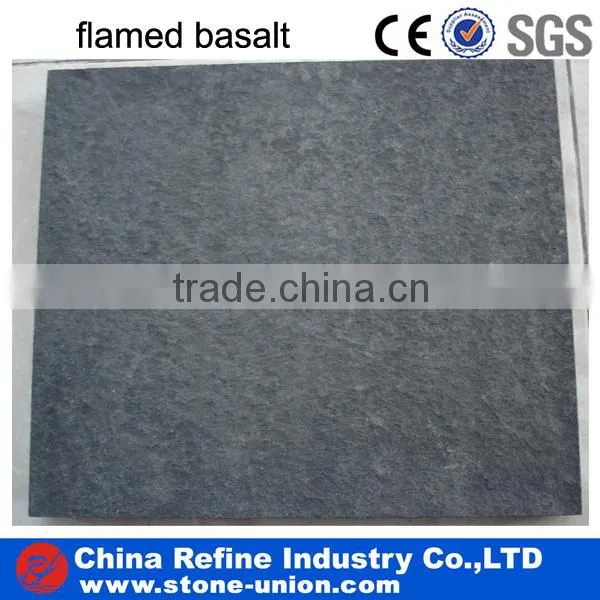 zhangpu black honed basalt tile&slab
