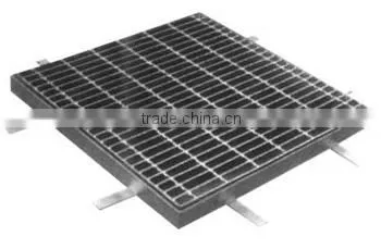 galvanized trench floor grating