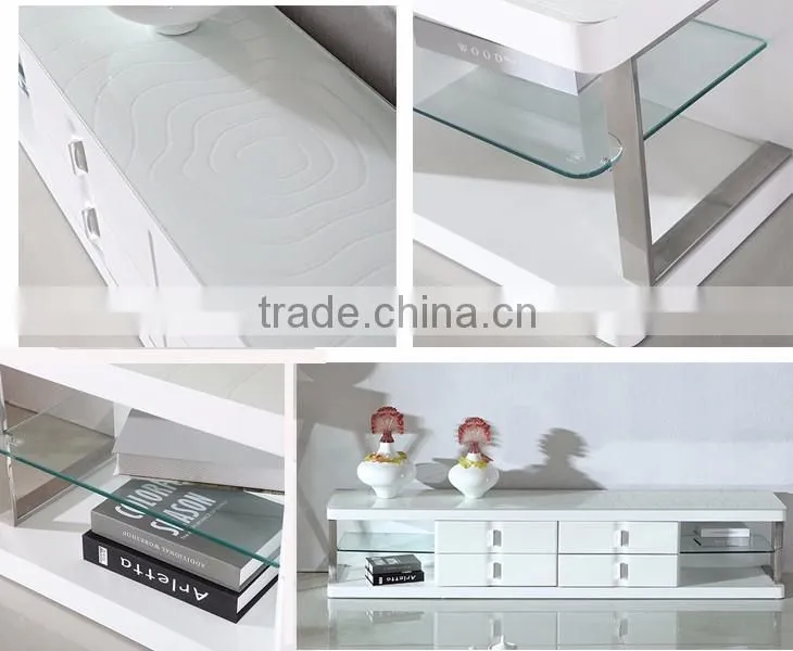 popular wooden furniture lcd tv stand design