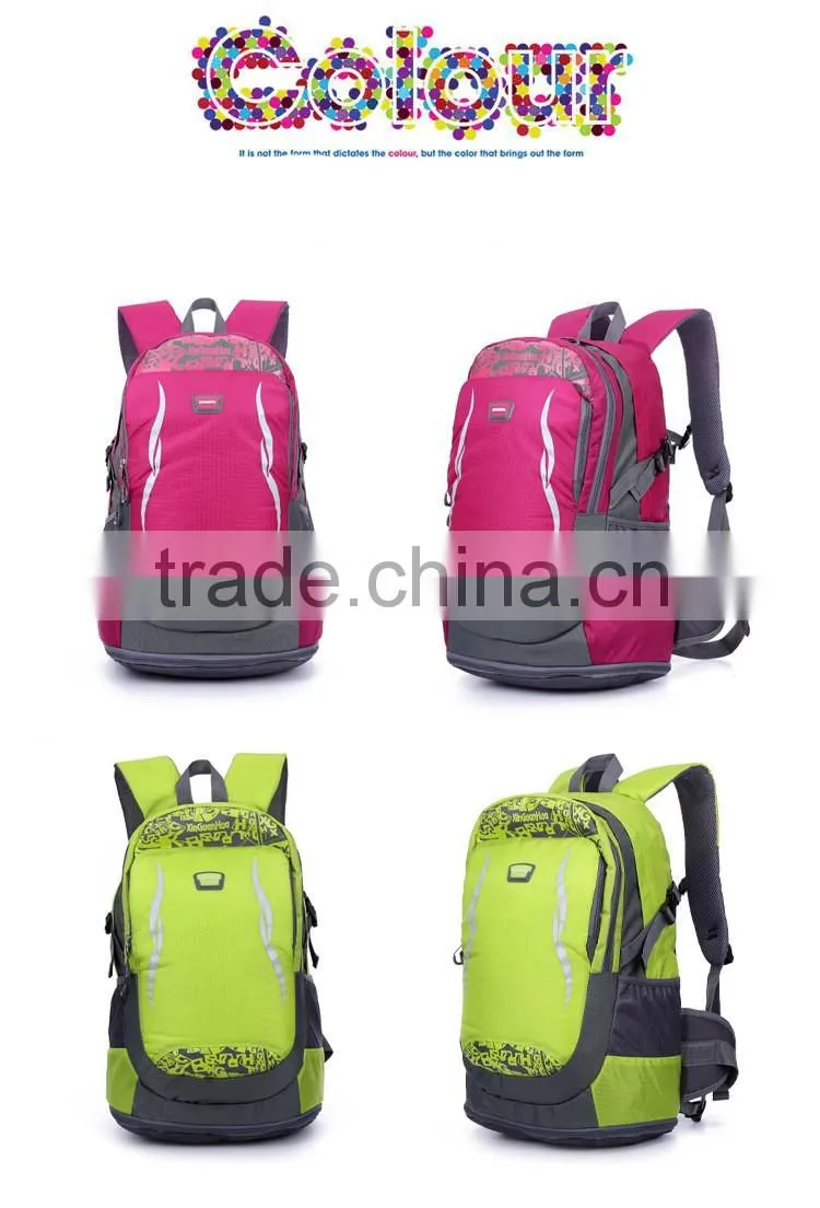 2016 new design extensible casual outdoor travel backpack, hiking backpack