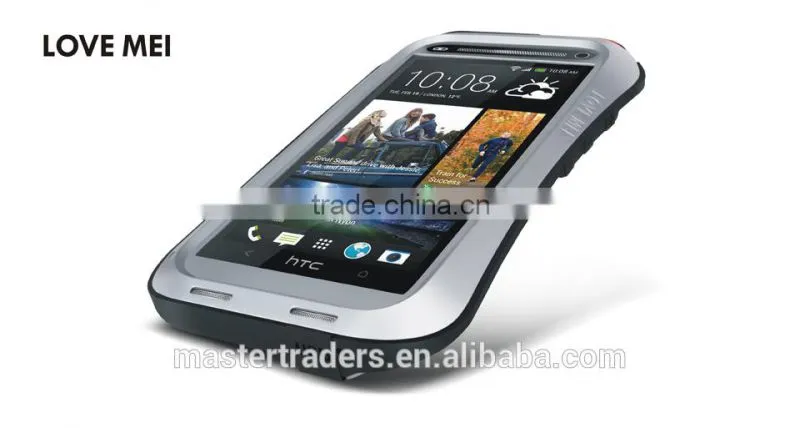 Love Mei Waterproof Aluminum Case for HTC One MAX T6 MT-2271