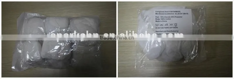 Medical high absorbent cotton disposable maternity underwear/ maternity clothes/adult diaper underwear/woman underwear/plus size