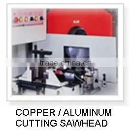 AUTO ALUMINUM/COPPER CUTTING M/C (HYDRAULIC TYPE)