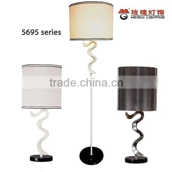 standing copper light for house