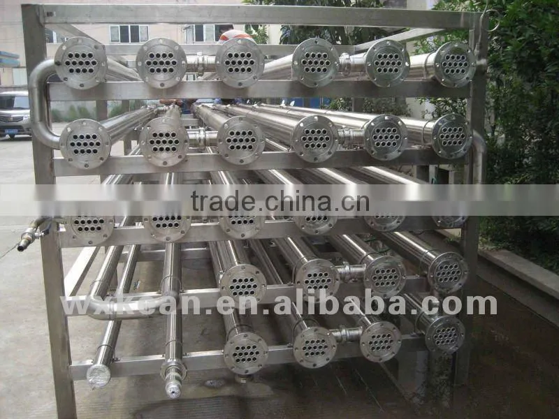 Hot sale Aseptic tube-in-tube sterilizer