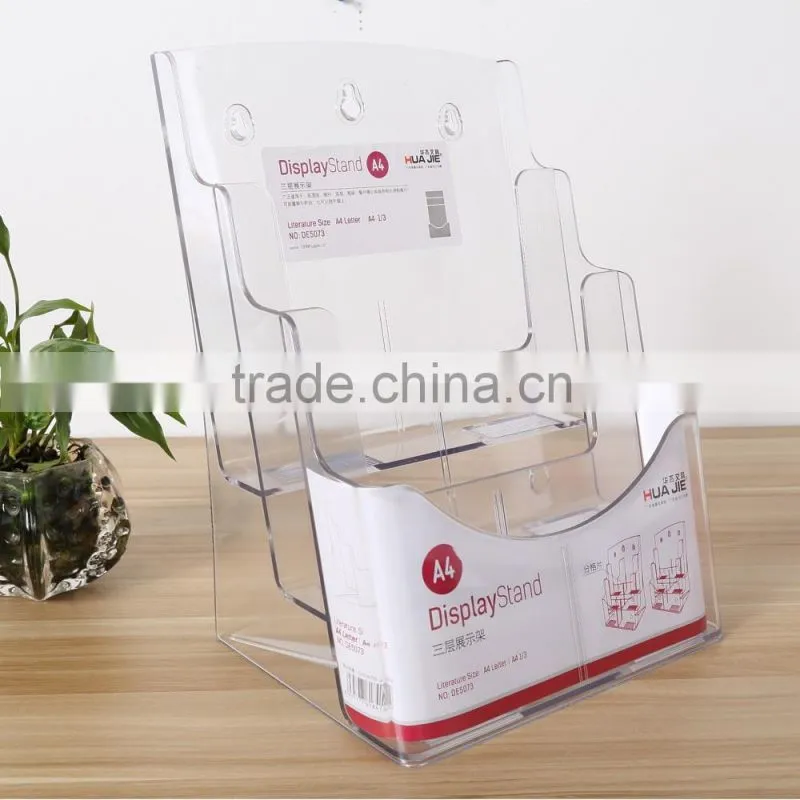 PS Material A4 size brochure holder certificate holder