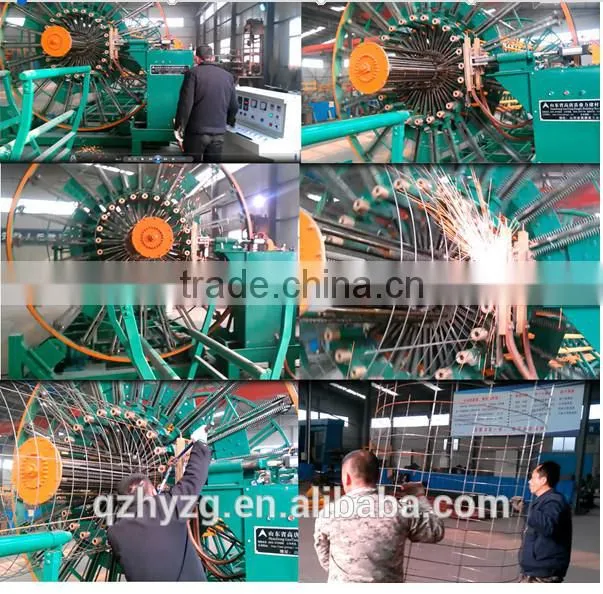 steel wire cage forming machine
