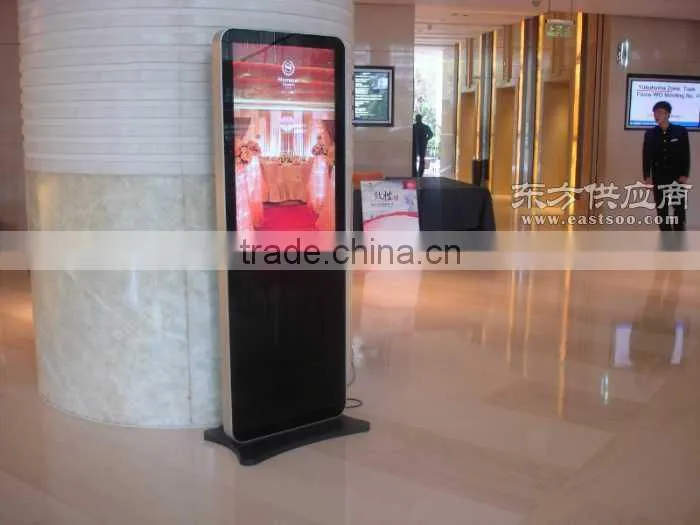 42 46 55 inch high quality indoor floor standing lcd advertising player