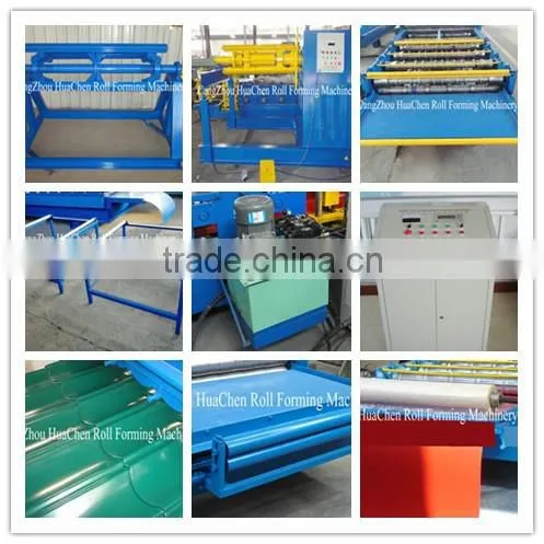 China Galvanized Colored Steel Tile Rolling Mill for Tiles Manufacturing Machinery