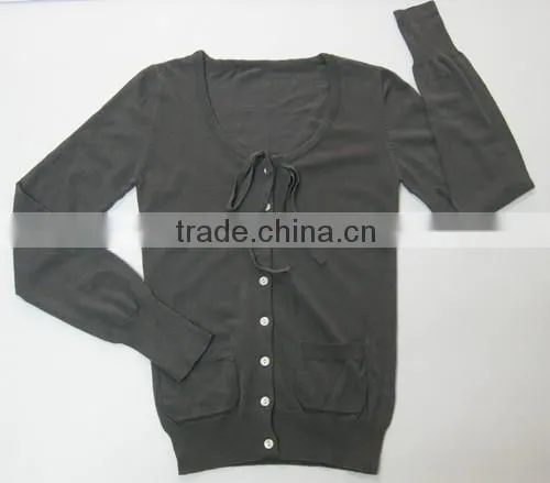 ladies' hot sell knitted sweaters