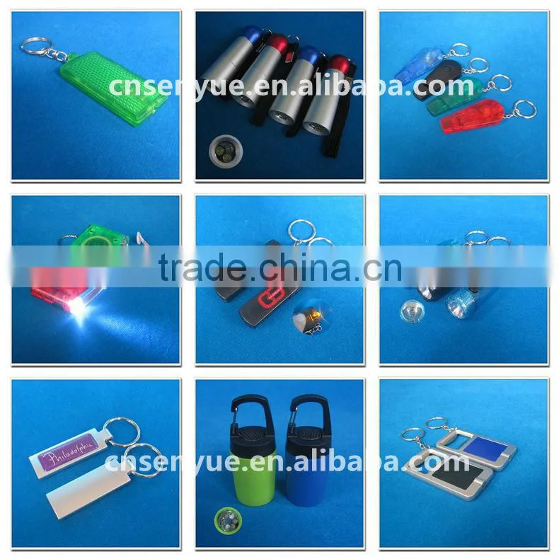 Ningbo supplier competitive price plastic mini keyring torch