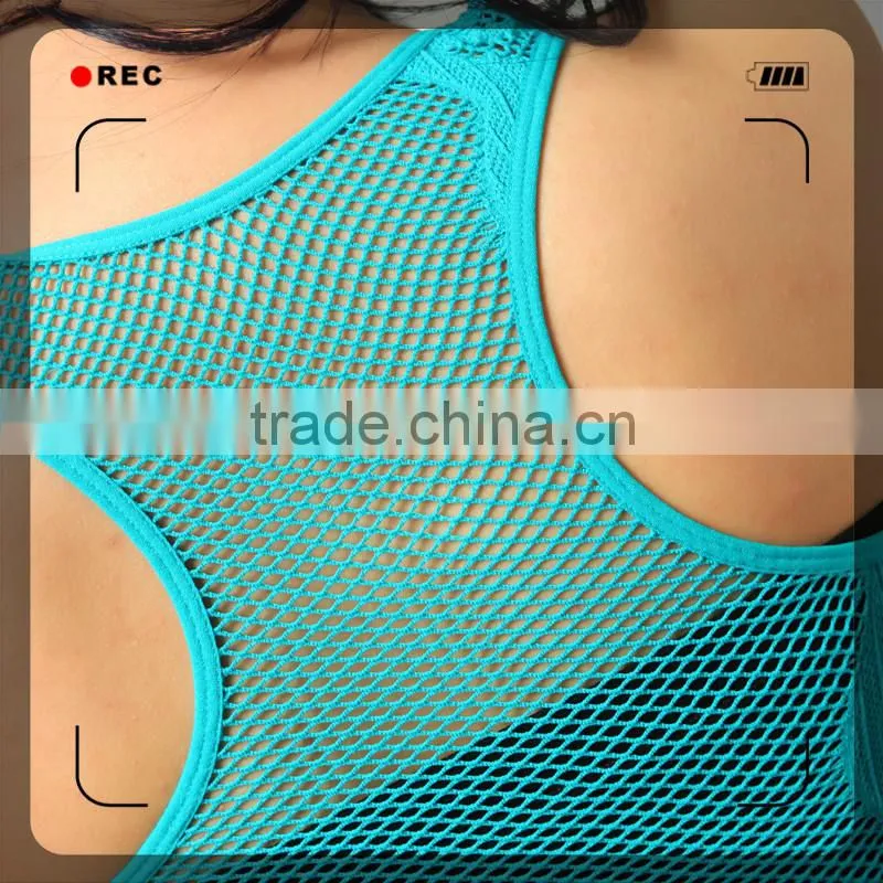 Girls seamless knitting underwear sexy camisole with jacquard