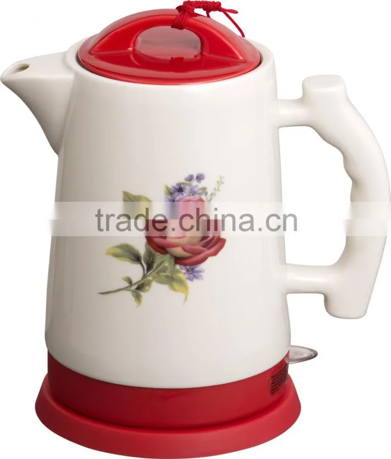 large capacity Russian market cheap ceramic electric water kettle