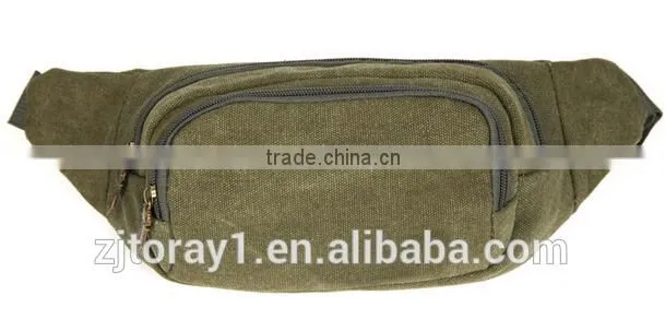 First Class Canvas Cycling Travel Waist Bag