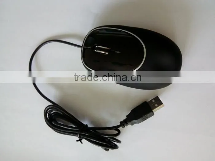 computer USB wired optical gift silicon soft anti-stress mouse