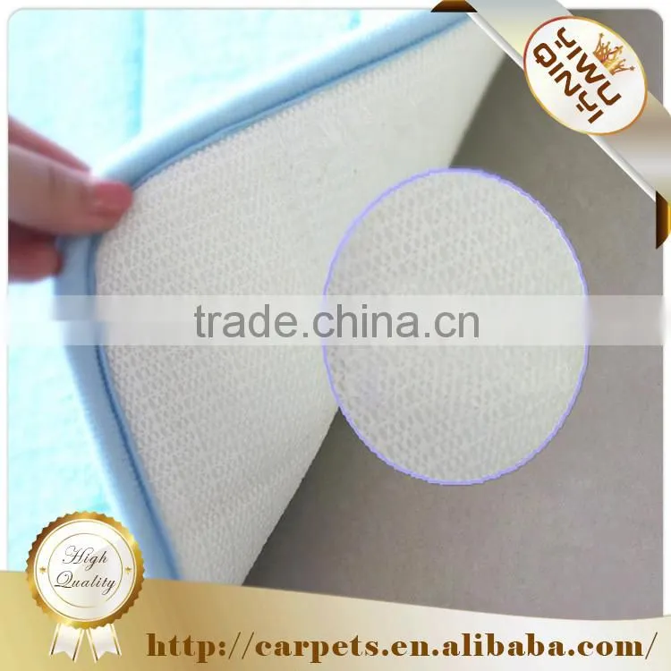 lastest new 100% polyester Anti-slip memory foam dog mat / bath mat / pet mat