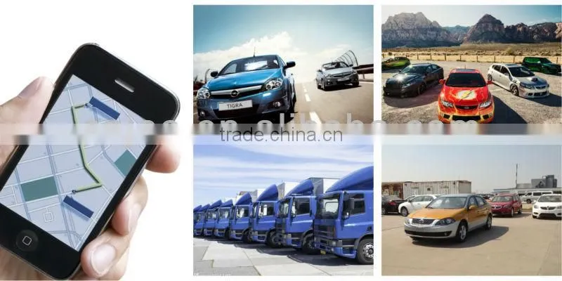 car auto gps tracker with geo-fence alarm remotely control