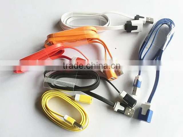factory wholesale dual color USB male to female cable