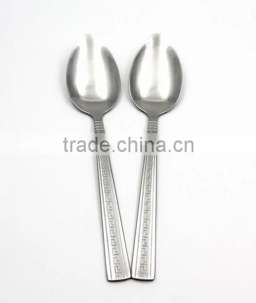 High quality cheap stainless steel cooking spoon
