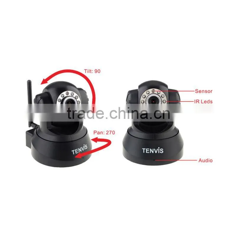 Wireless Pan Tilt WIFI Audio Webcam CCTV iPhone Android Tenvis JPT3815W IP Camera